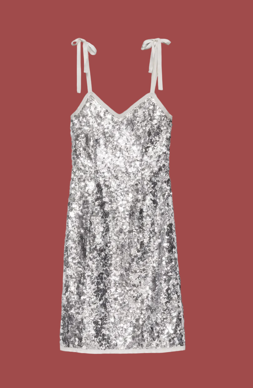 Robe à paillettes