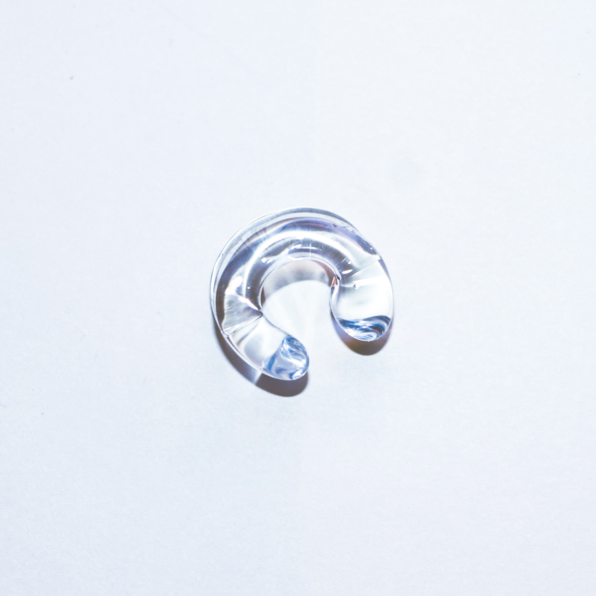 Chic double ear cuff, trendy gold-tone, no piercing needed. Image 2 of 3.