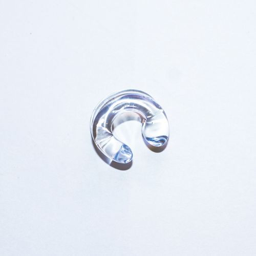 Chic double ear cuff, trendy gold-tone, no piercing needed. Image 2 of 3.