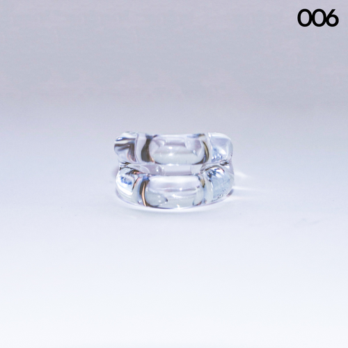 Chic double ear cuff, trendy gold no-piercing design. Image 1 of 3.